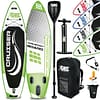 Cruiser zöld/kék 305 cm SUP minden tartozékkal, vízálló táskával