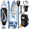 Cruiser zöld/kék 305 cm SUP minden tartozékkal, vízálló táskával