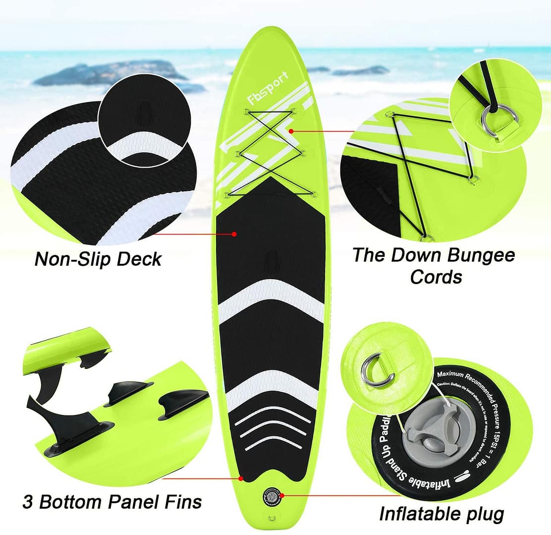 FLASH zöld 320 cm SUP minden tartozékkal