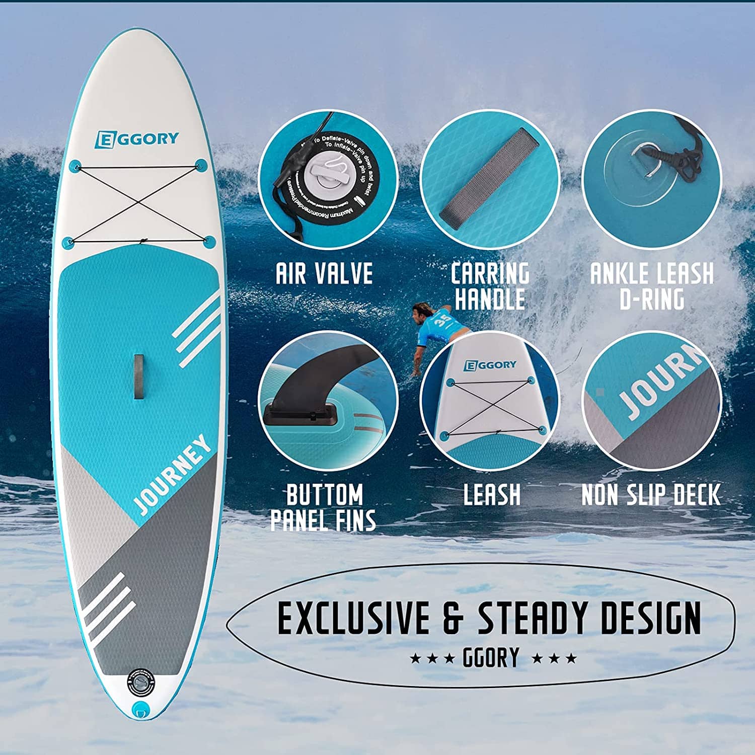 SUPie-11 320 cm SUP minden tartozékkal