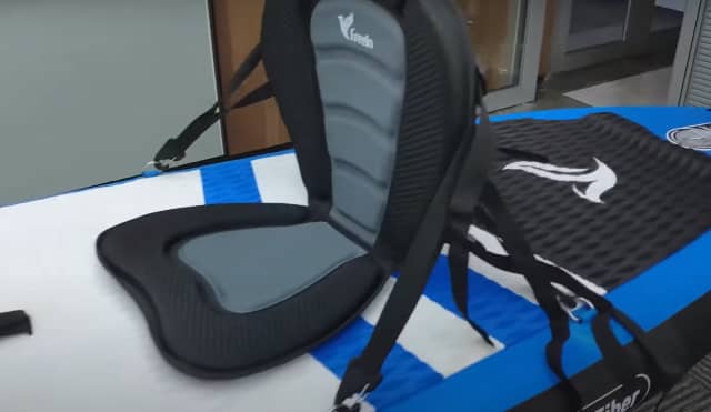 Kajakülés felszerelése a SUP-ra